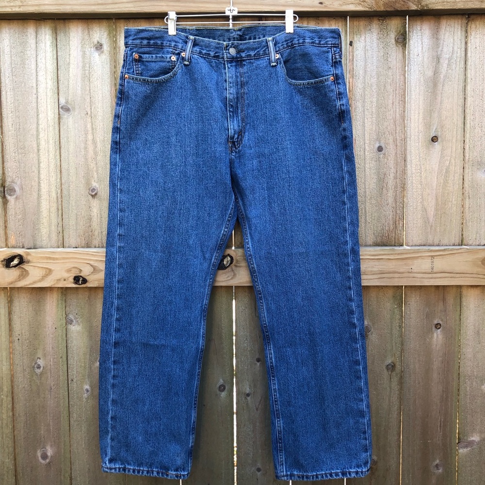 Levi’s Men’s 505 Jeans Size 40x30 Medium Wash Straight Leg Workwear Classic